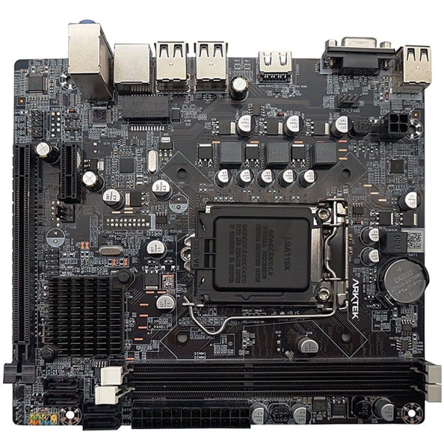 Arktek Intel H61 Chipset, Socket LGA1155, Dual Channel DDR3