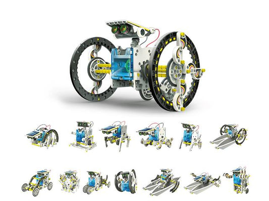 14 In 1 Educational Solar Robot Kit